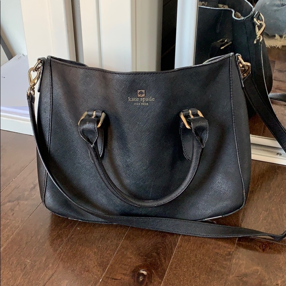 Black Kate Spade Purse / Crossbody